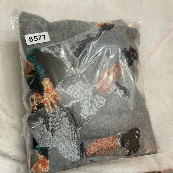 Akoo collegiate football 1946 embroidered crewneck XXL gray 28577 - Picture 14 of 14